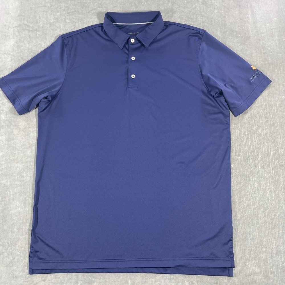 Johnnie-O Men's XL‎ Navy Blue Performance Golf Polo Shirt